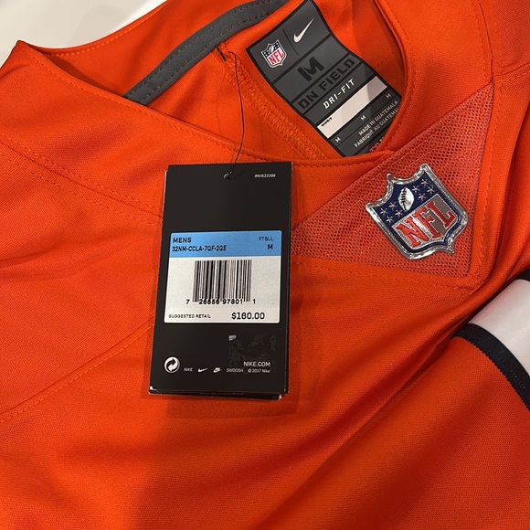 Men’s Chicago Bears Justin Fields Nike Orange Limited Jersey - Picture 3 of 5